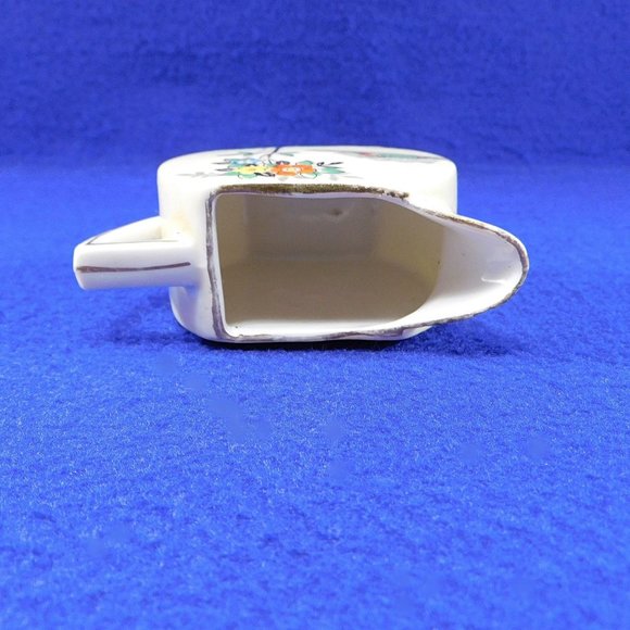 Vintage Miniature Pitcher / Toothpick Holder Handpainted Japan 3" - Picture 7 of 8